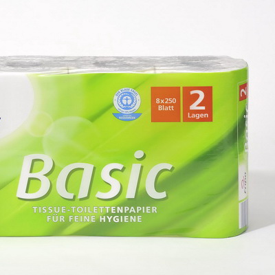 Toilettenpapier "Basic", 2-lagig